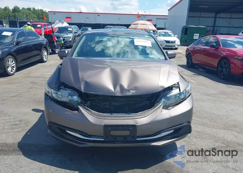 2014 Honda Civic Ex из США, поврежденный, VIN 2HGFB2F88EH542397